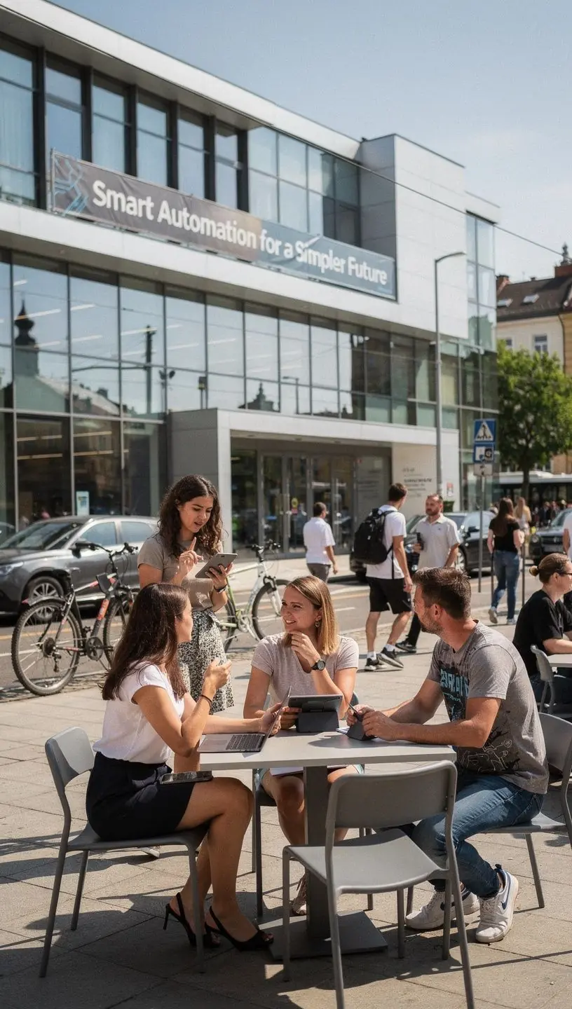 Professional team collaboration